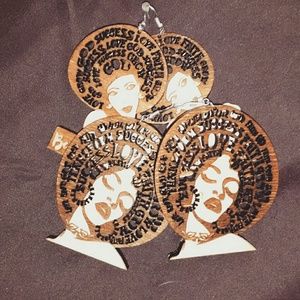Earrings  "Think Transformed"