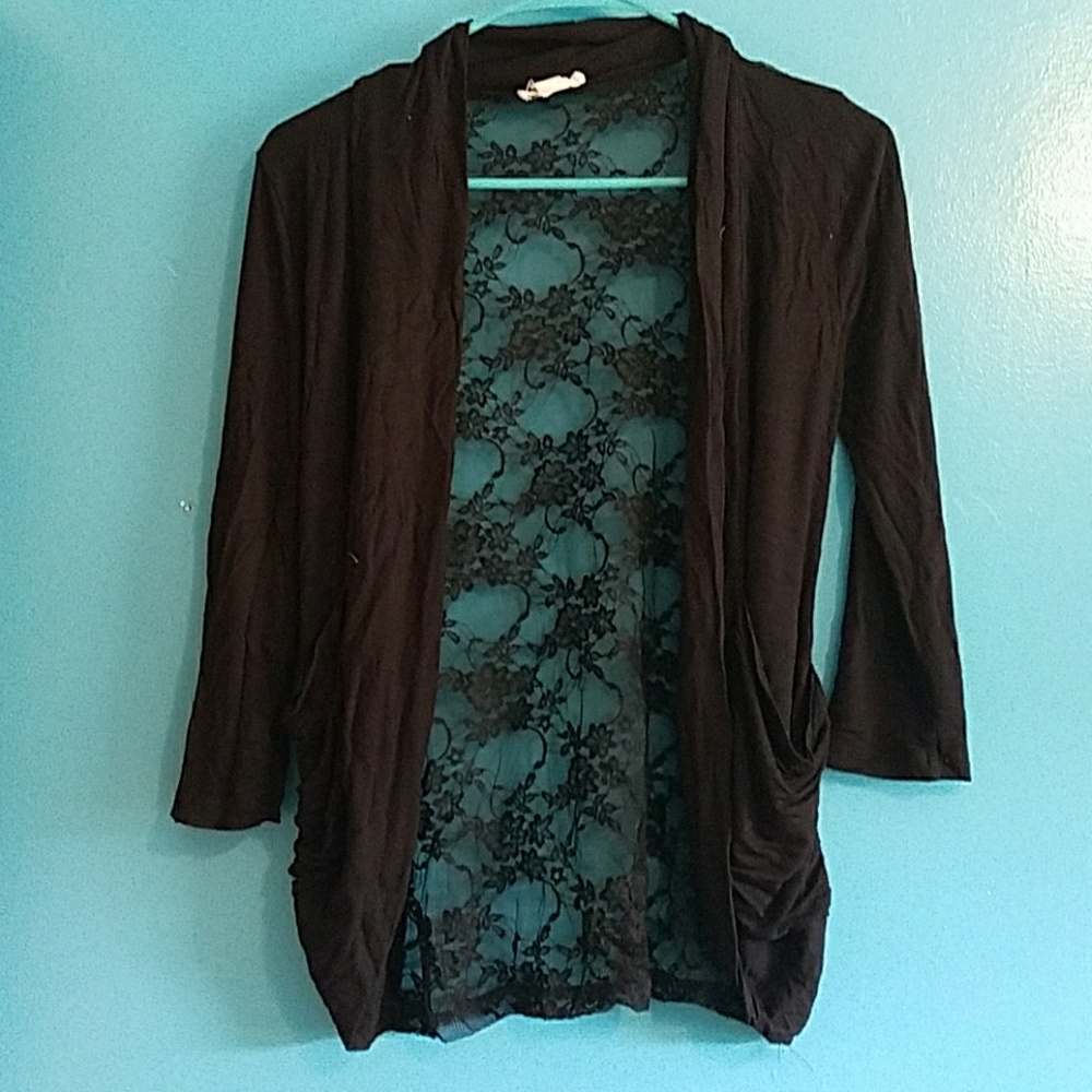 Zenna outfitters black coverup