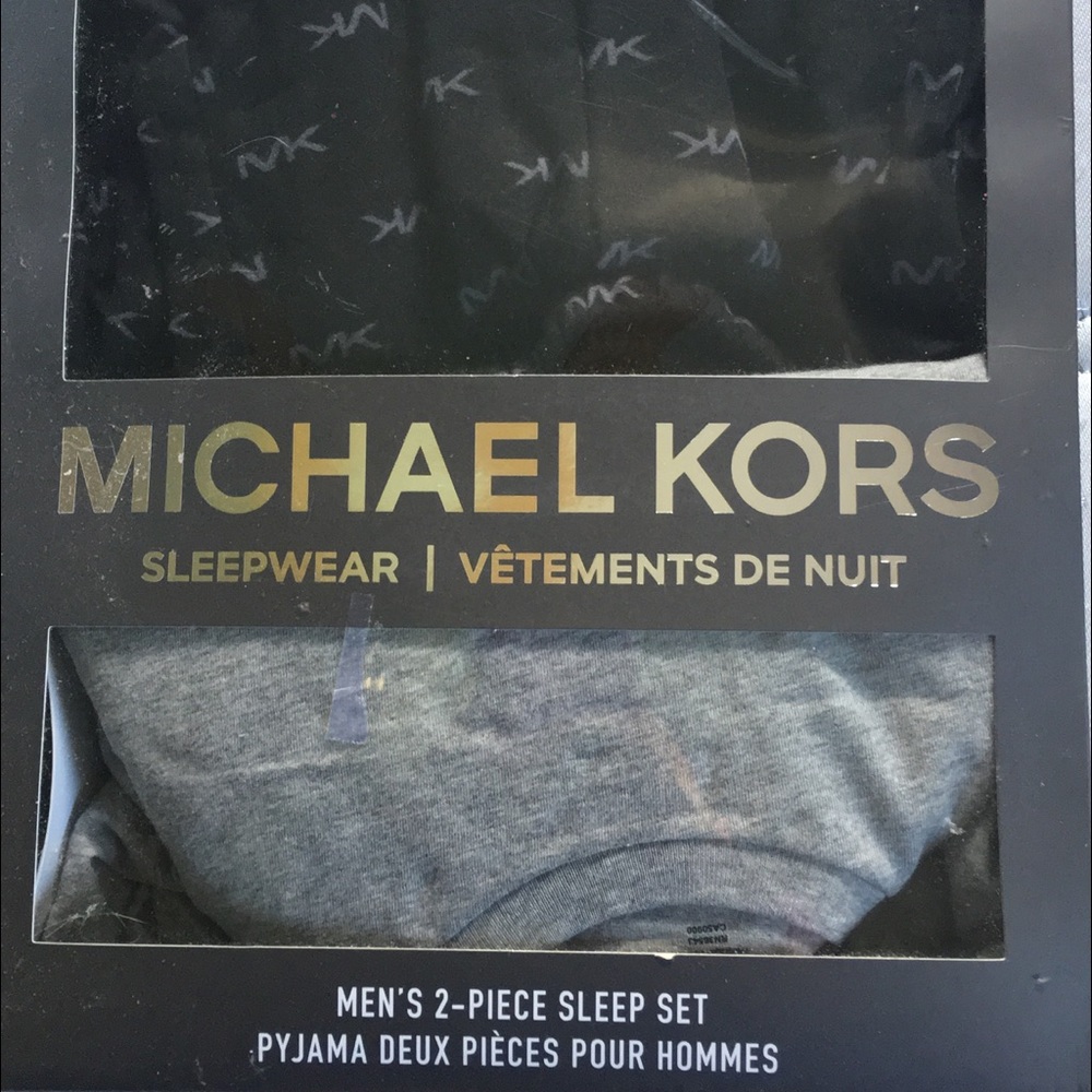 Size large men's Michael kors pajama set
