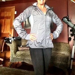 Gray Lululemon scuba jacket.  Size 2.