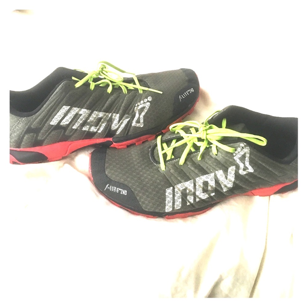 Gently used INOV8 running shoes -  F-Lite 240