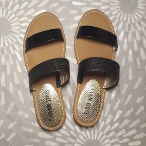 Sam & Libby black sandals