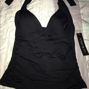 La Blanca tankini top, new with tags, size 8