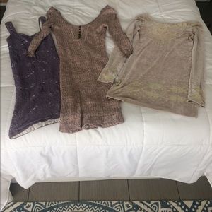 Free People ✌🏽Bundle ✌🏽3 Dresses!!