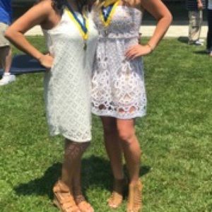 WHITE BOUTIQUE LACE DRESS💫