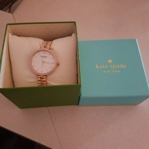 Kate Spade Pink and Rose Gold watch