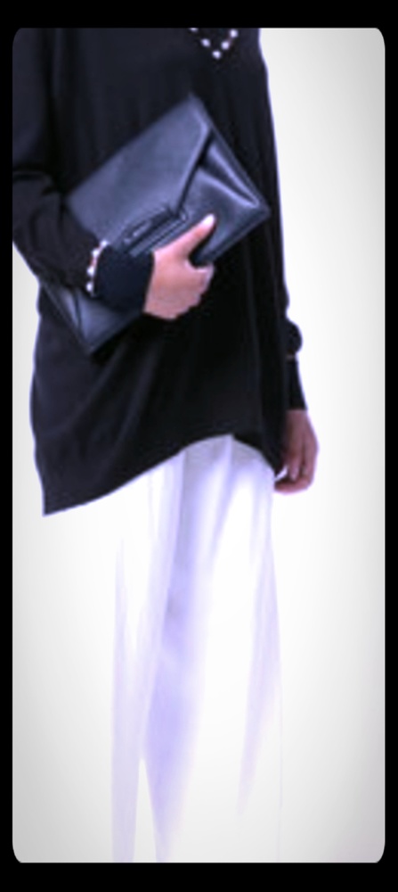 Givenchy Antigona Leather Envelope Clutch