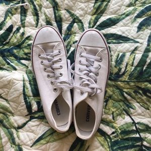 White Converse All-Stars