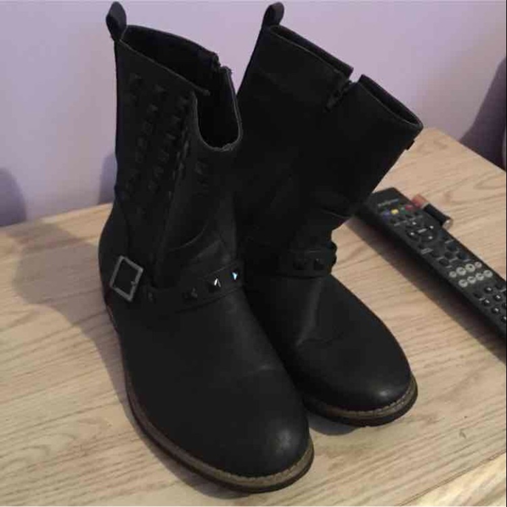 Charlotte Russe studded boots
