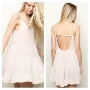 Brandy light pink jada dress
