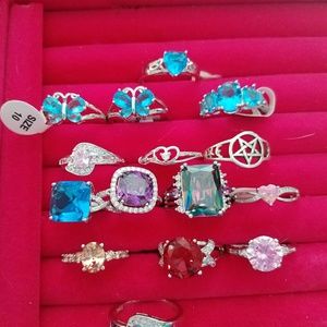 Gemstone rings