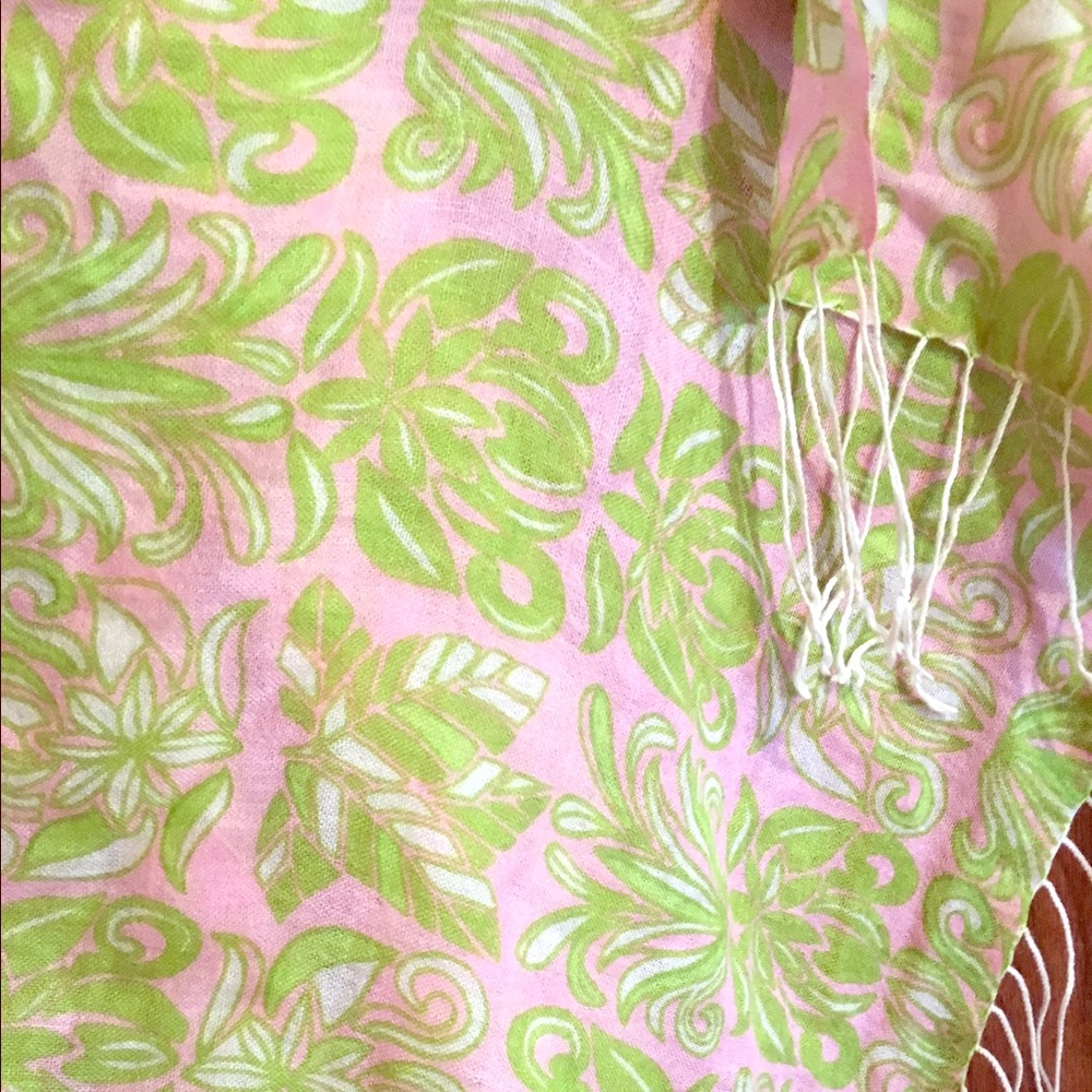 Silk/Cashmere Lilly Pulitzer Scarf