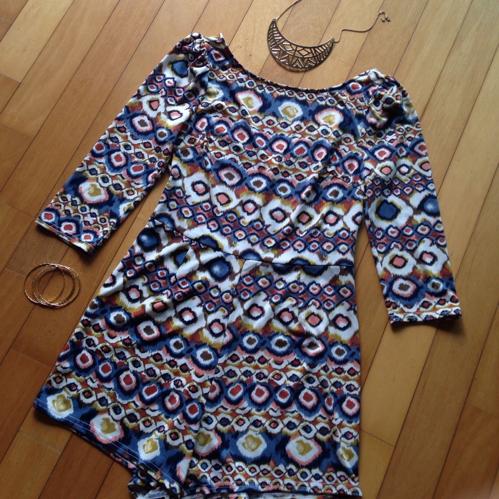 Ark & Co Romper Size M Colorful Print