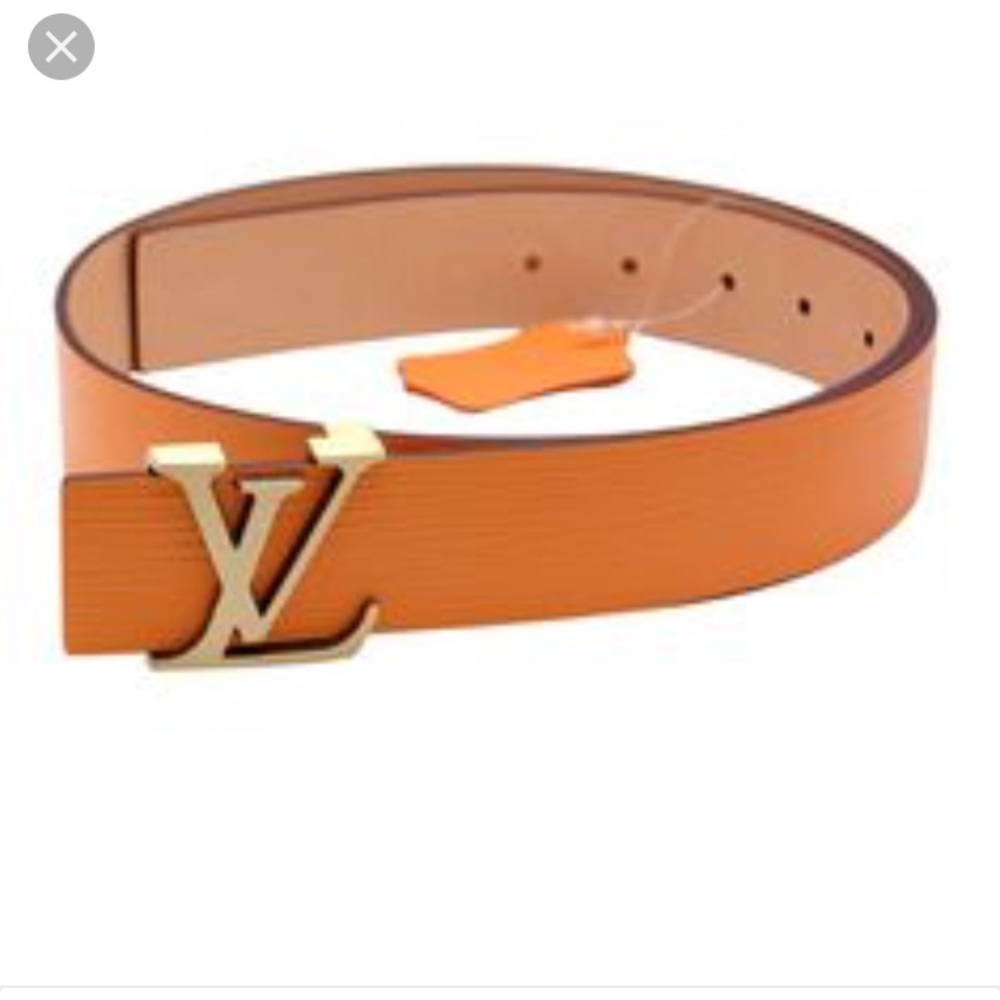 Louis Vuitton Orange Belt