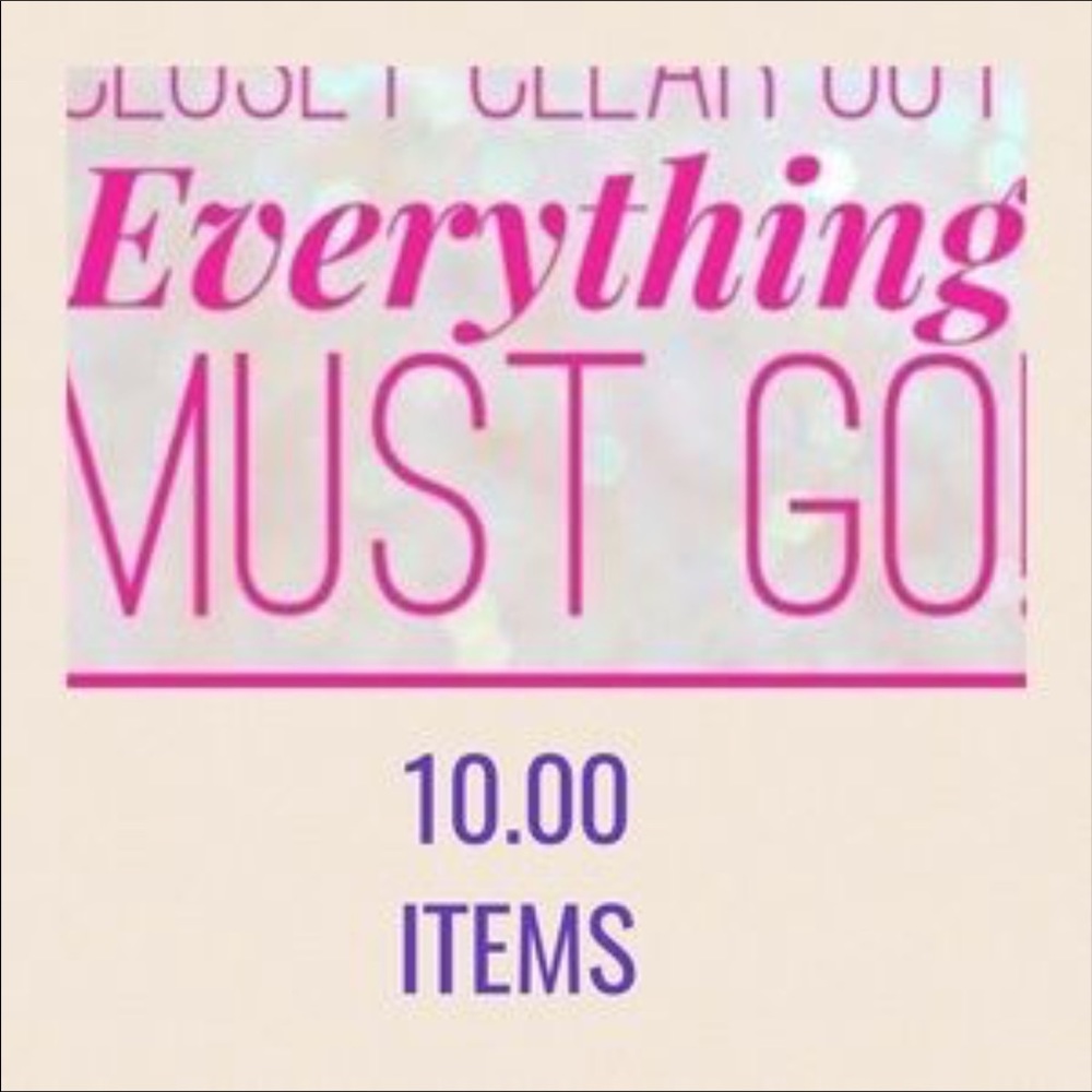 10.00 items, 3 items or more 30 percent off,