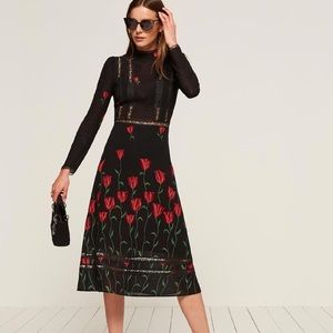 Reformation "Natalia Dress Holland" Size 2 soldout