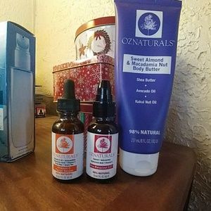 OZNaturals Vitamin C serum & retinol serum+bonus