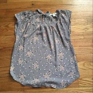 Lauren Conrad floral blouse