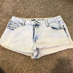 Jean shorts