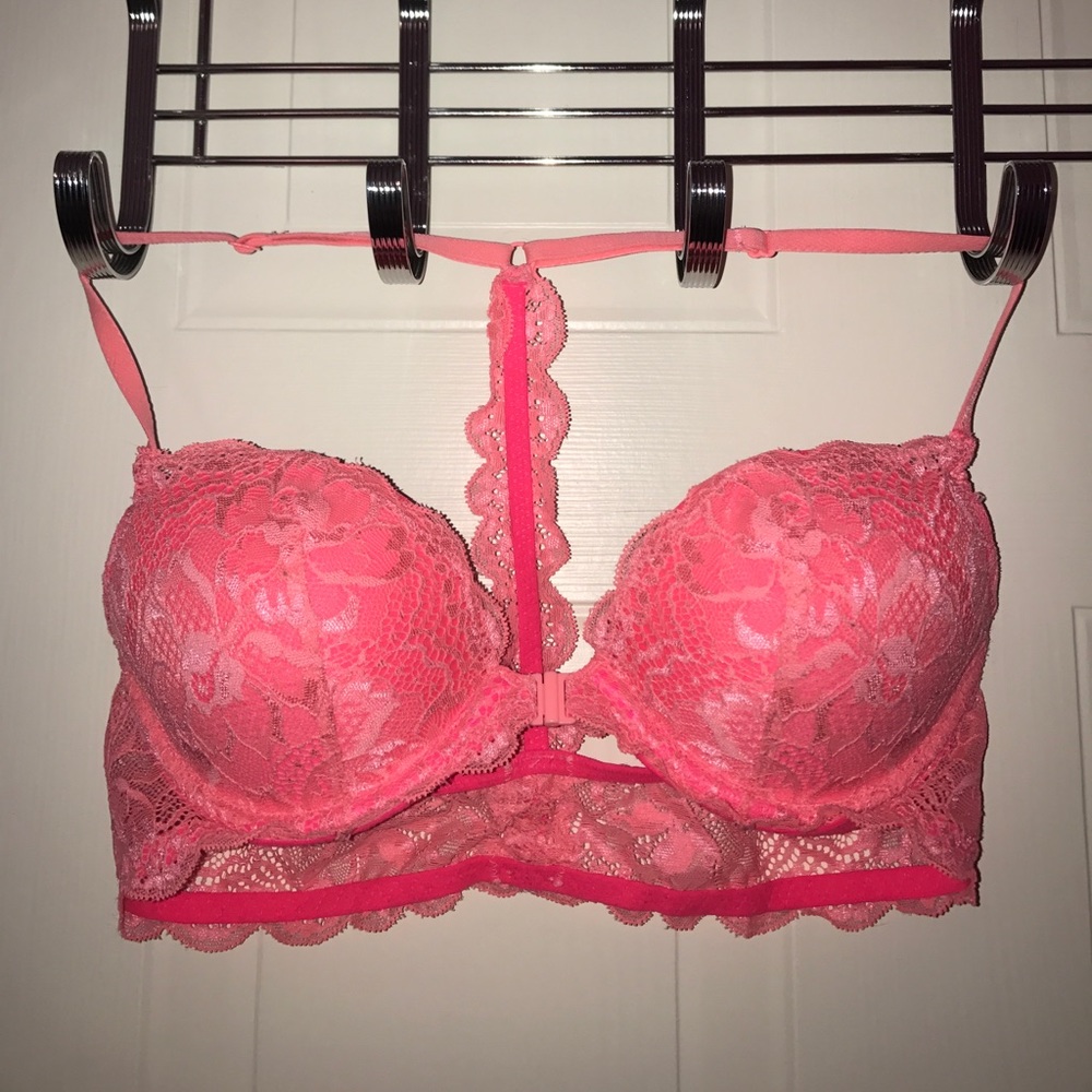 PINK Racerback Lace Bra