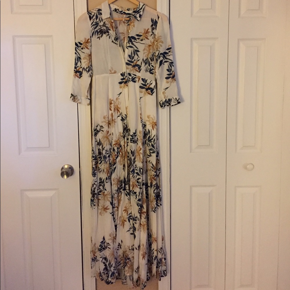 Free people long dress maxi
