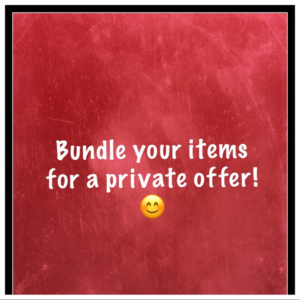 Bundle offers!!