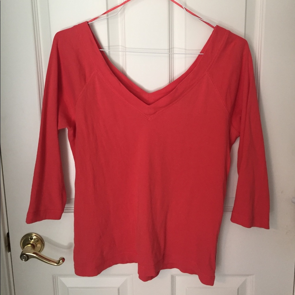 Deep V Tee