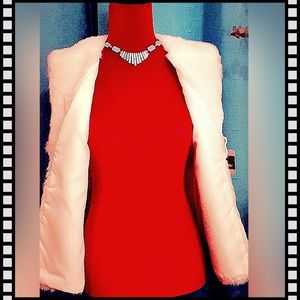 NWT Mossimo Faux Fur Vest