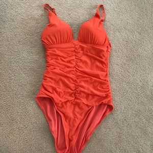 Orange one piece