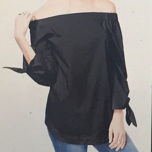 Free People Off the Shoulder Blouse