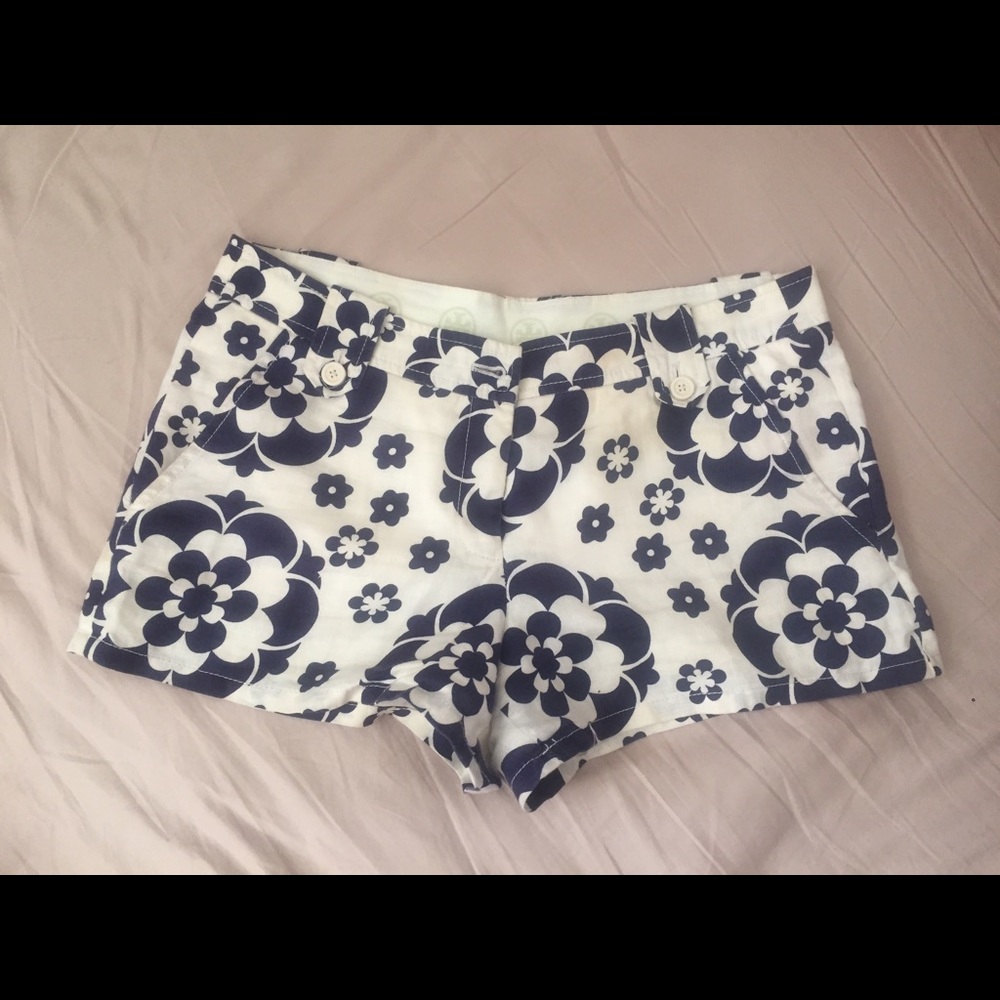 Tory Burch linen shorts
