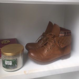 Brown Low Ankle Boots