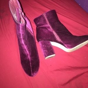 Velvet Plush Boots