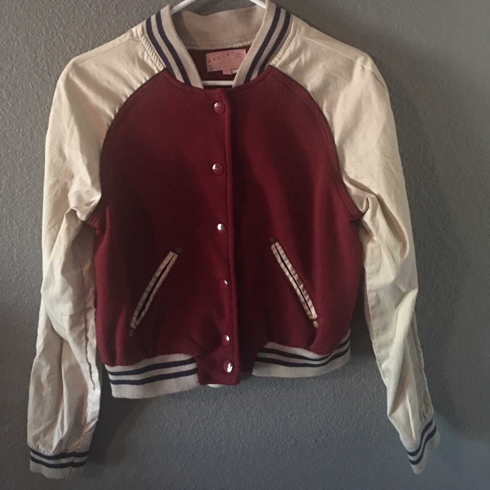 Adorable varsity button up