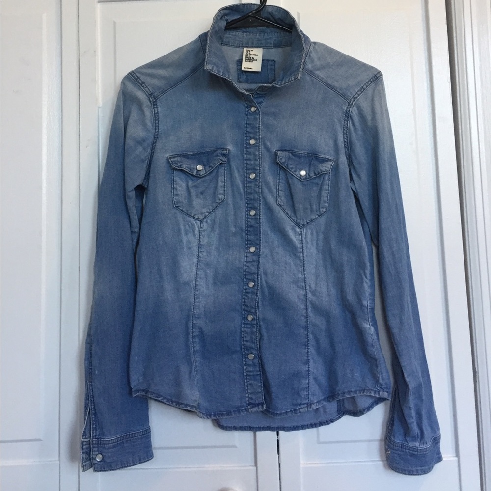H&M denim top