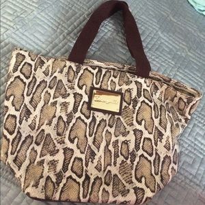 Betseyville snakeskin tote bag