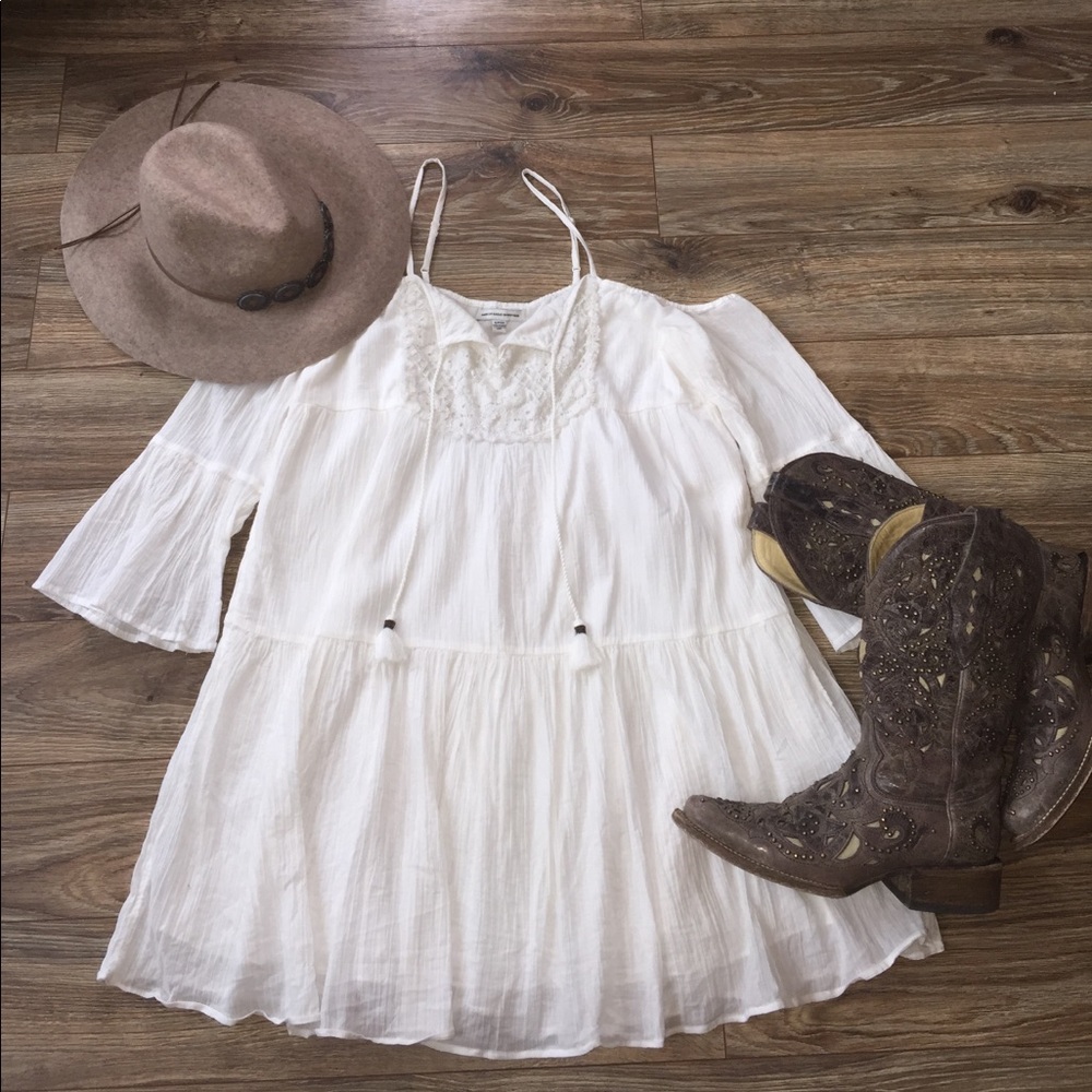 Boho Off-The Shoulder Dress