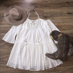 Boho Off-The Shoulder Dress