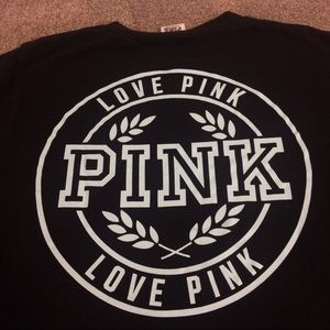 Love PINK pocket tee