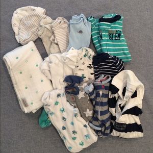 Lot of NB to 3m clothes