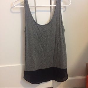Maurices chiffon back tank