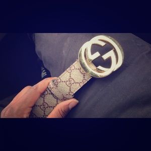 Size 36 Gucci belt