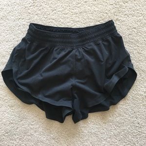 Size 2 Black Lululemon shorts