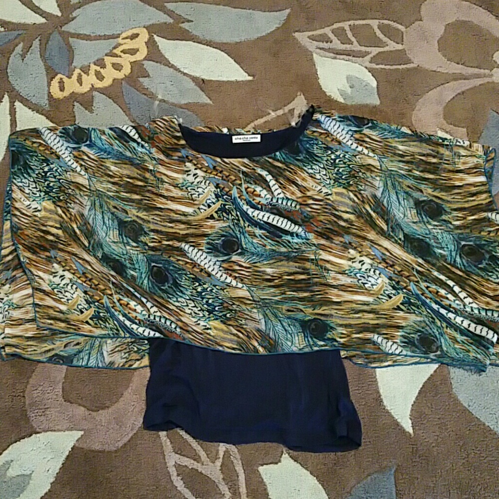 top Peacock  feathers patern