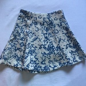 Piperlime White/Blue Skirt