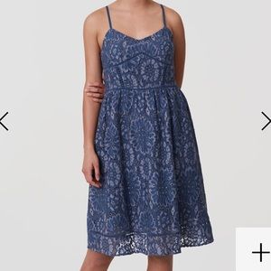 NWT - LOFT Petite Lace Cami Dress - 0P