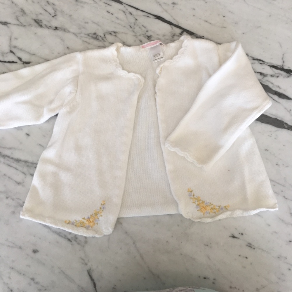Janie and Jack 12-18 mo cardigan