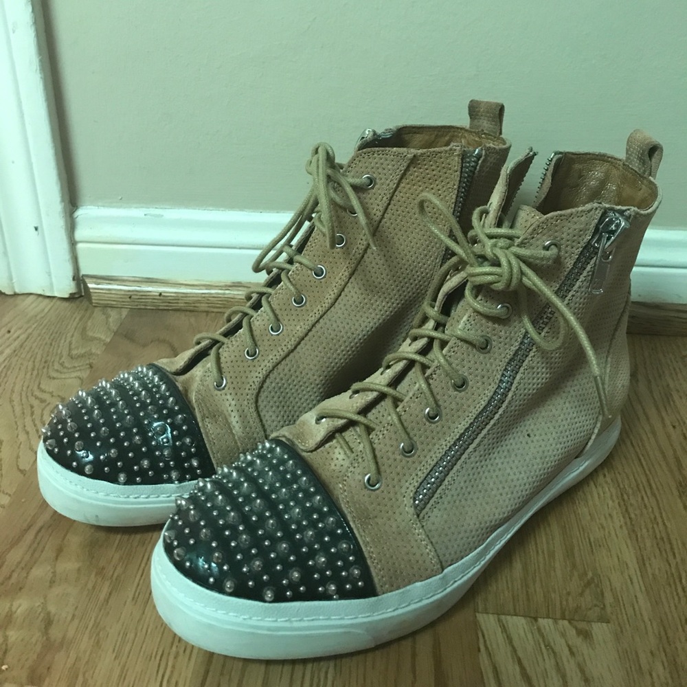 Jeffrey Campbell Suede Hi-Tops