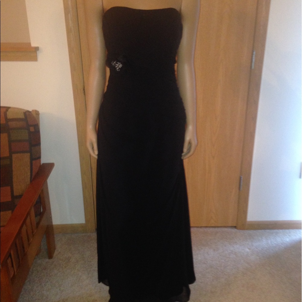 Black Bridesmaid Dress