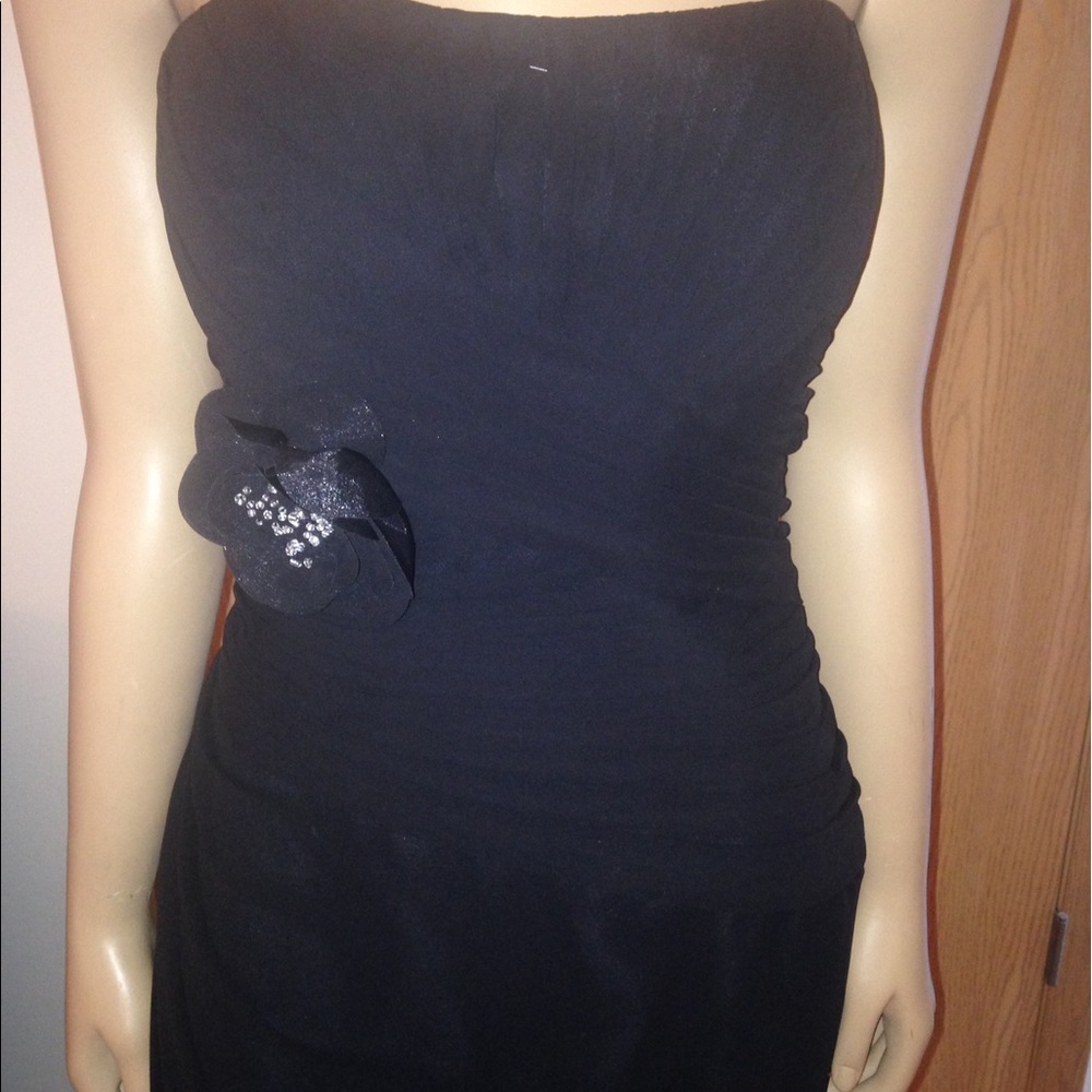 Black Bridesmaid Dress - Picture 3 of 8